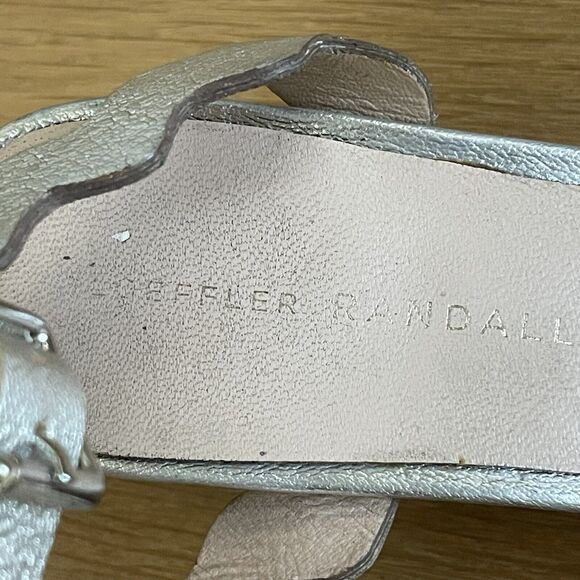 Women's Loeffler Randall Emi Scalloped Block Heel Dress Sandal - Picture 7 of 11